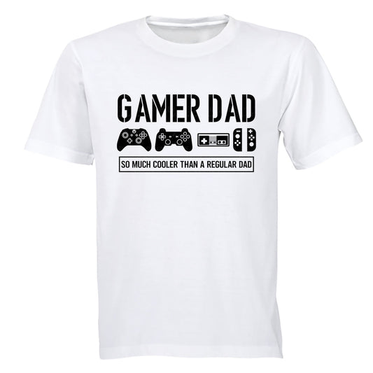 Gamer Dad - Cooler - Adults - T-Shirt - BuyAbility South Africa