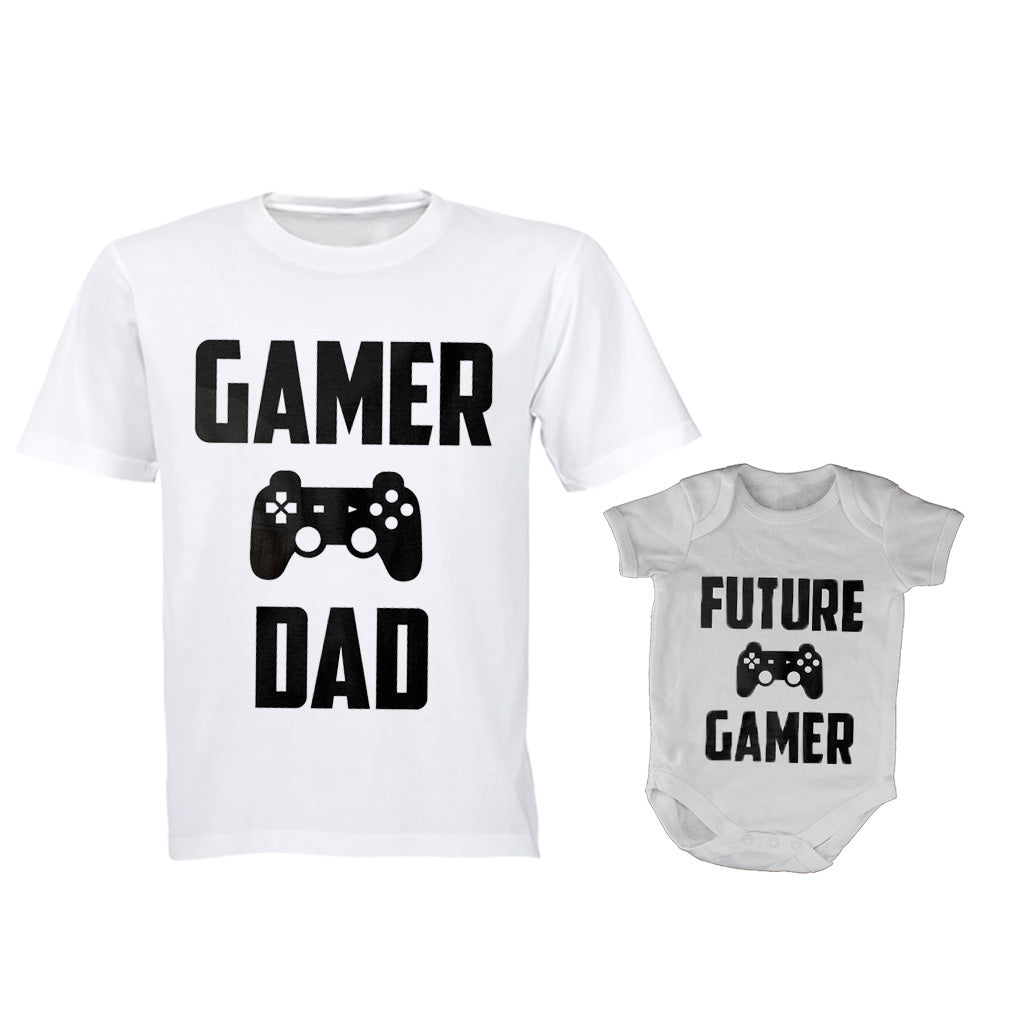 Gamer Dad + Future Gamer - Daddy | Baby Grow - BuyAbility South Africa