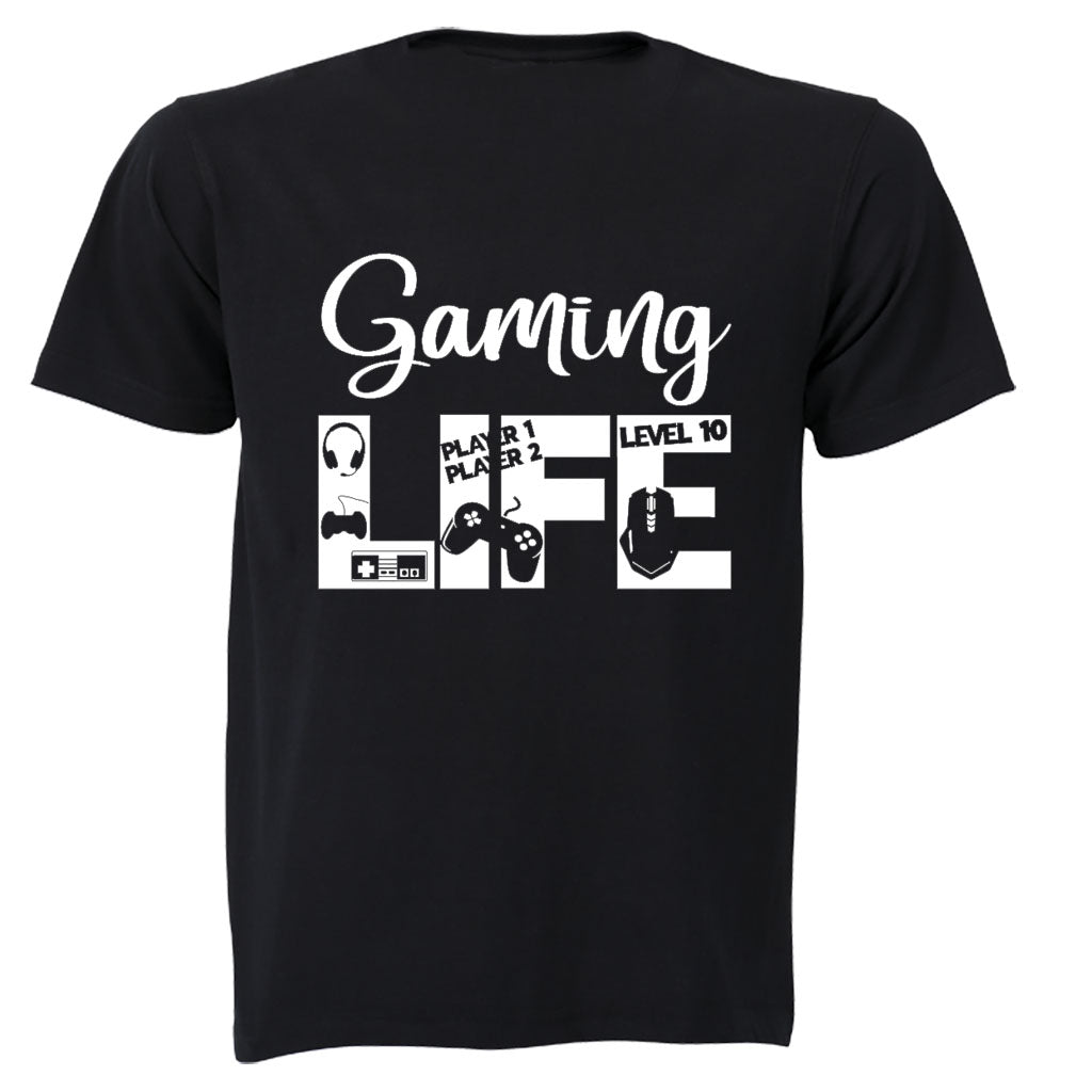 Gaming Life - Adults - T-Shirt - BuyAbility South Africa