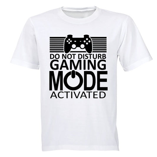 Gaming Mode - Activated - Adults - T-Shirt - BuyAbility South Africa