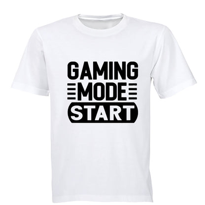Gaming Mode - Start - Adults - T-Shirt - BuyAbility South Africa
