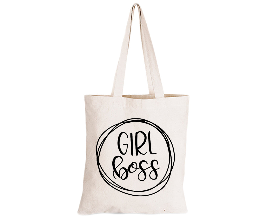 Girl Boss - Circular Design - Eco-Cotton Natural Fibre Bag - BuyAbility South Africa