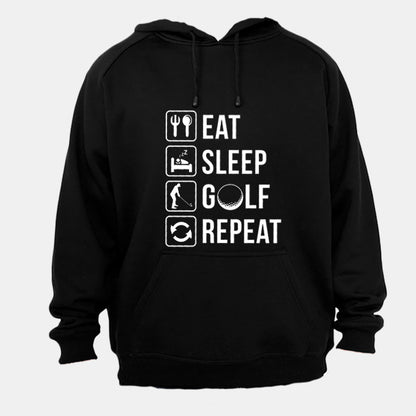 Golf. Repeat - Hoodie - BuyAbility South Africa