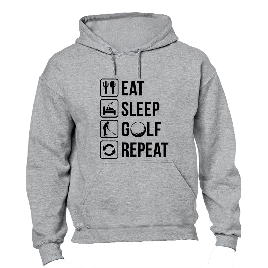 Golf. Repeat - Hoodie - BuyAbility South Africa