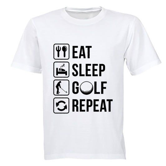 Golf. Repeat - Adults - T-Shirt - BuyAbility South Africa