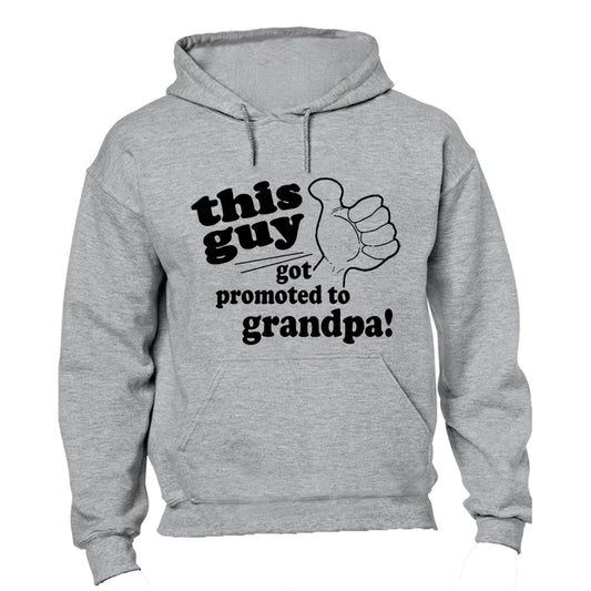 Got Promoted to Grandpa - Hoodie - BuyAbility South Africa