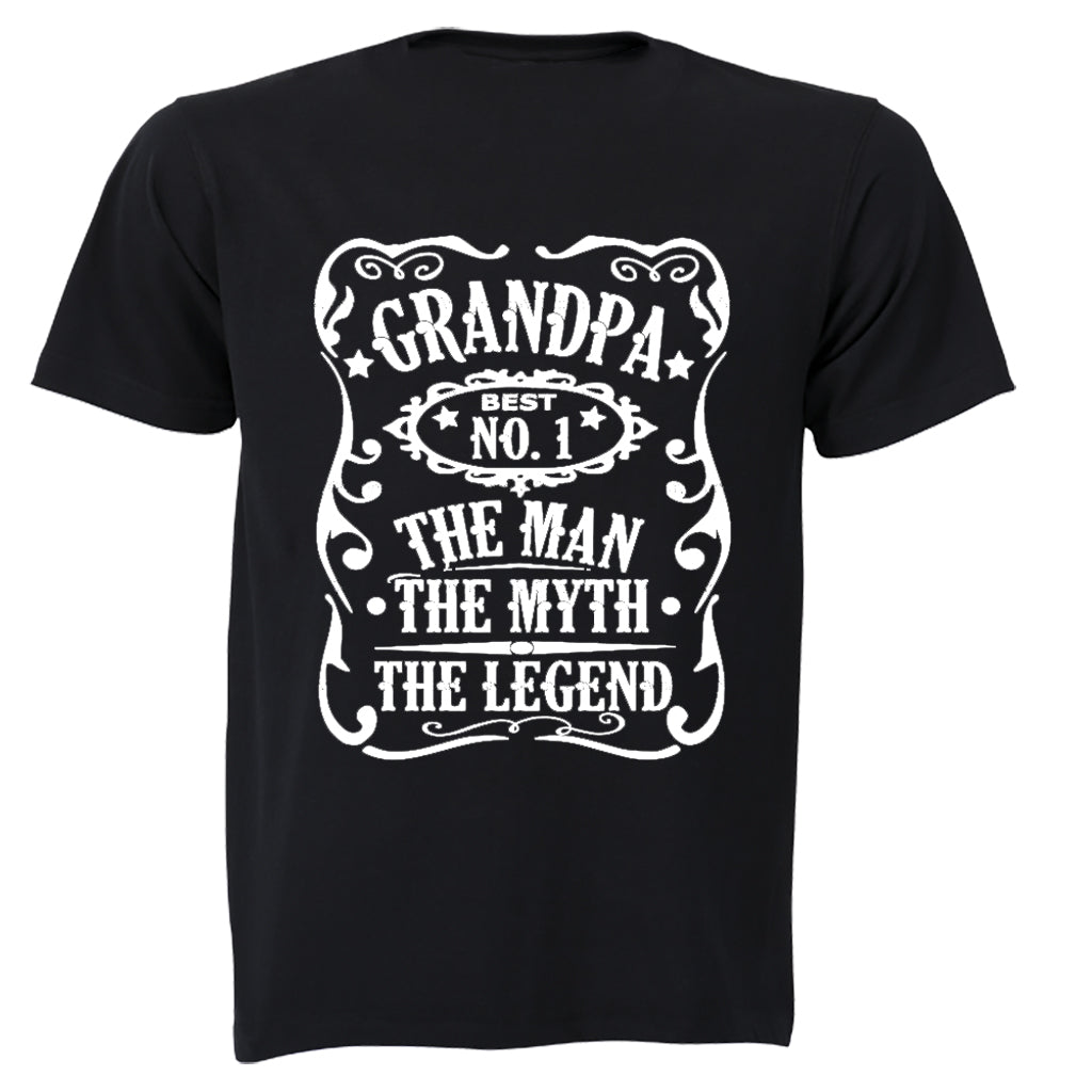 Grandpa - The Man. Myth. Legend - Adults - T-Shirt - BuyAbility South Africa