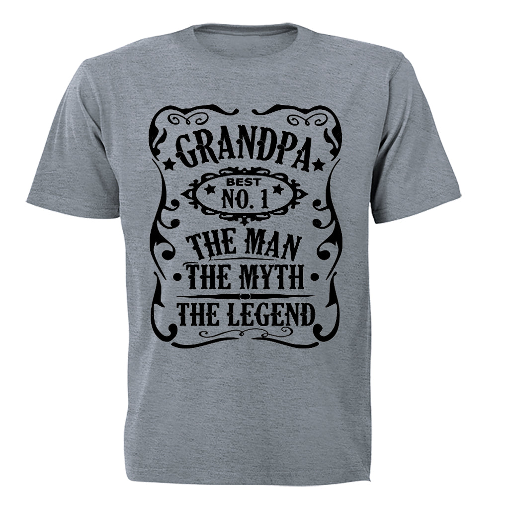 Grandpa - The Man. Myth. Legend - Adults - T-Shirt - BuyAbility South Africa