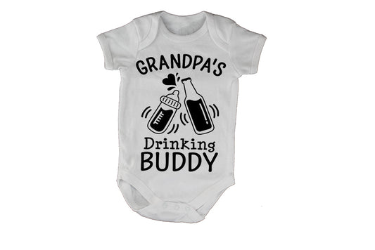 Grandpa's Drinking Buddy - Baby Grow - BuyAbility South Africa