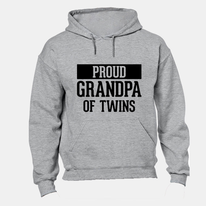 Grandpa of the Twins - Hoodie - BuyAbility South Africa