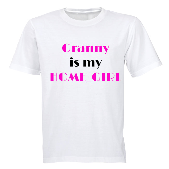 Granny is my Home_Girl - Kids T-Shirt - BuyAbility South Africa