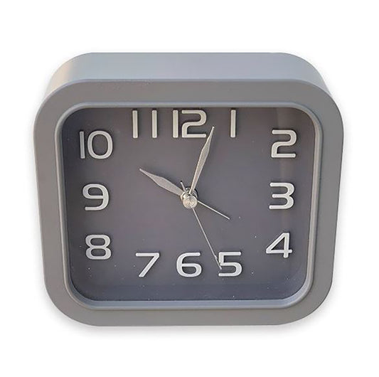 Grey Alarm Clock