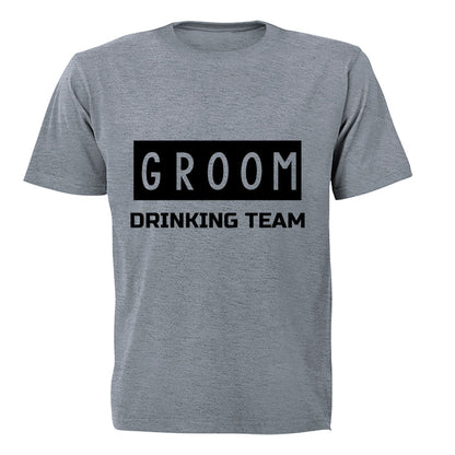 Groom - Drinking Team - Adults - T-Shirt - BuyAbility South Africa