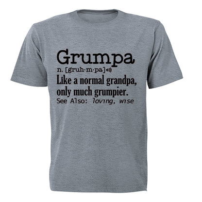 Grumpa - Adults - T-Shirt - BuyAbility South Africa