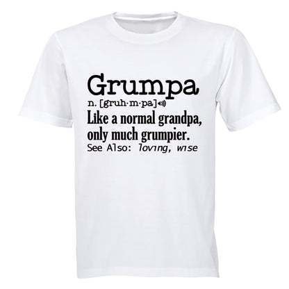 Grumpa - Adults - T-Shirt - BuyAbility South Africa