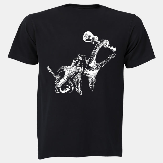 Guitar Octopus - Adults - T-Shirt - BuyAbility South Africa