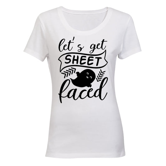 Halloween Sheet - Ladies - T-Shirt - BuyAbility South Africa