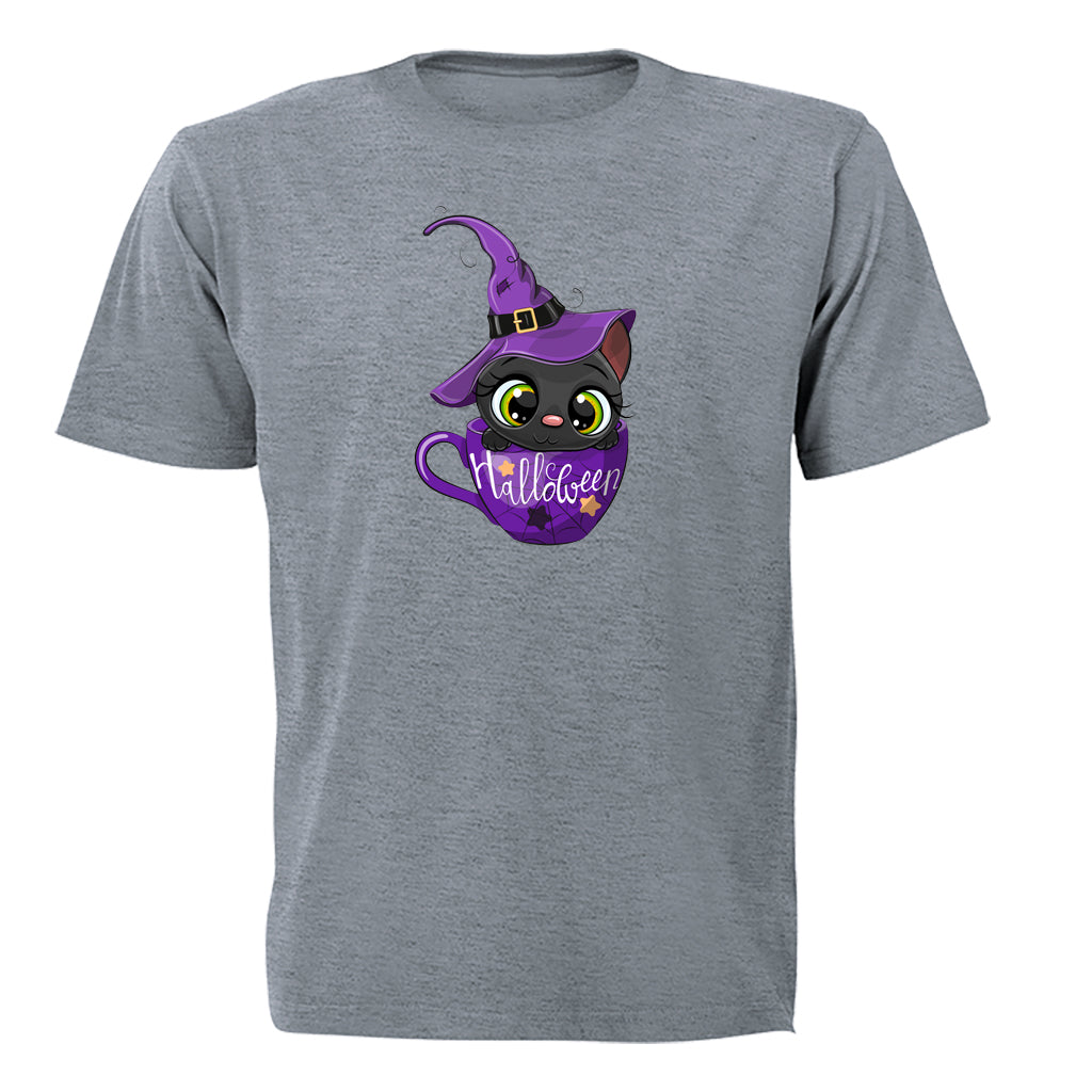 Kitten In A Cup - Halloween - Kids T-Shirt - BuyAbility South Africa