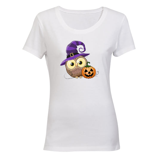 Halloween Owl - Ladies - T-Shirt - BuyAbility South Africa