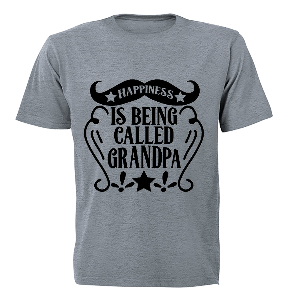 Happiness is being called Grandpa - Adults - T-Shirt - BuyAbility South Africa