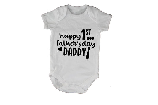 Happy 1st Father s Day Daddy - Baby Grow - BuyAbility South Africa