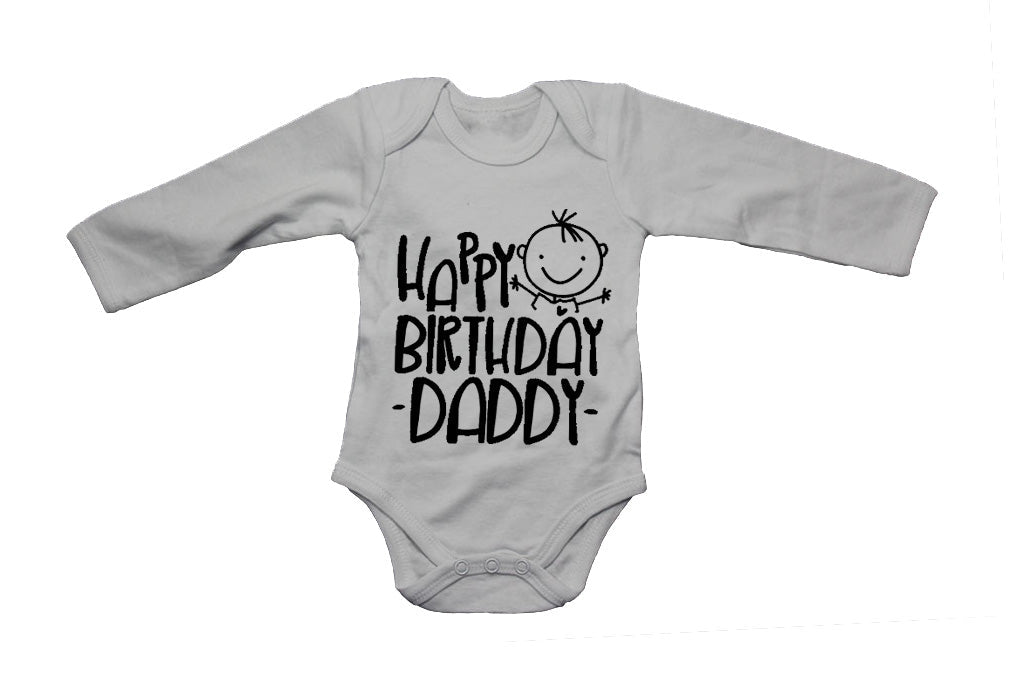 Happy Birthday Daddy - Hugs - Baby Grow - BuyAbility South Africa