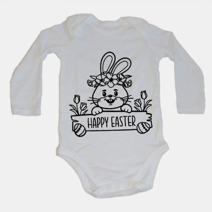 Happy Easter - Bunny Sign - Baby Grow - BuyAbility South Africa