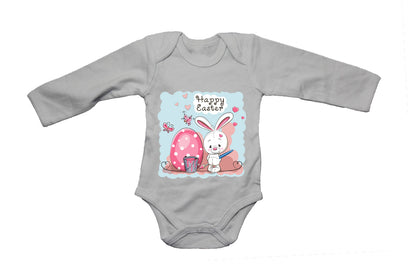 Happy Easter - Painter Bunny - Baby Grow - BuyAbility South Africa