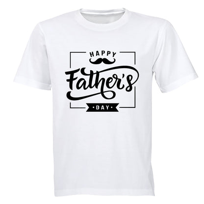 Happy Father s Day - Square - Adults - T-Shirt - BuyAbility South Africa