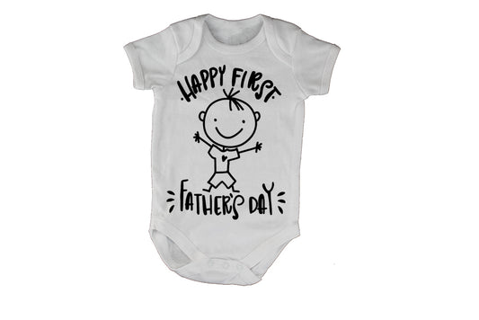 Happy Father's Day - Sketch - Baby Grow - BuyAbility South Africa