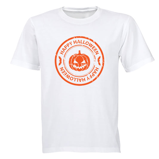Happy Halloween - Orange Pumpkin - Kids T-Shirt - BuyAbility South Africa