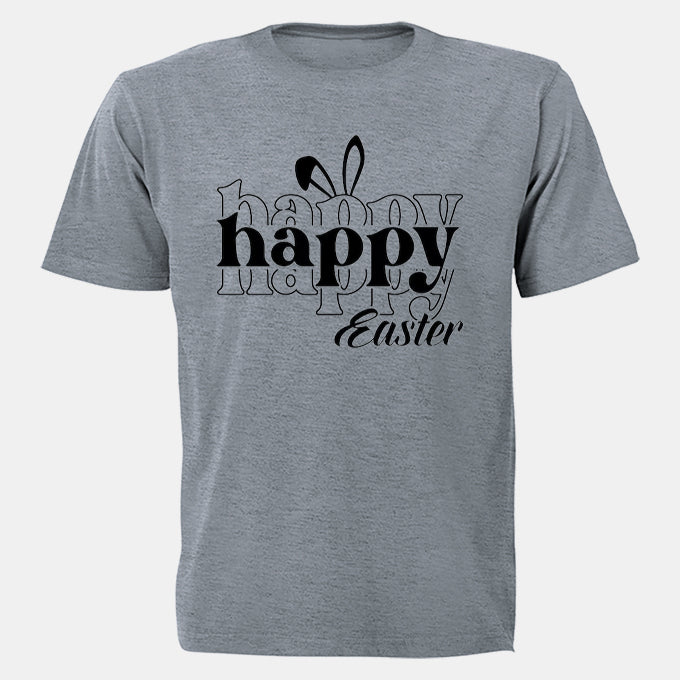 Happy Happy Easter - Adults - T-Shirt - BuyAbility South Africa
