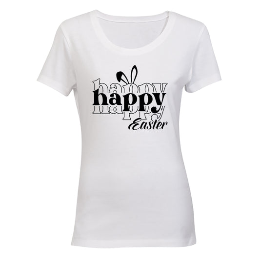 Happy Happy Easter - Ladies - T-Shirt - BuyAbility South Africa