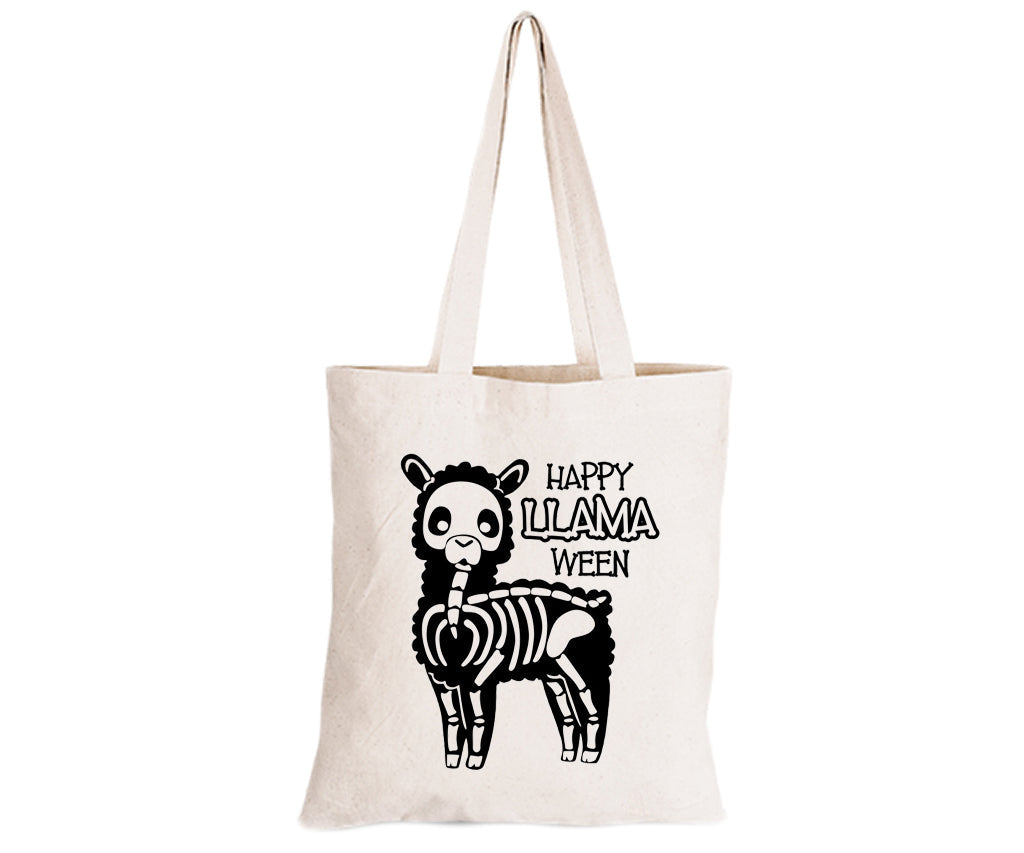 Happy Llama-ween - Halloween - Eco-Cotton Trick or Treat Bag - BuyAbility South Africa