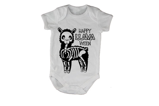 Happy Llama-ween - Halloween - Baby Grow - BuyAbility South Africa