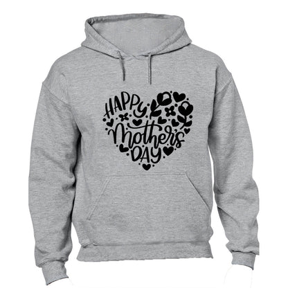 Happy Mother s Day - Heart - Hoodie - BuyAbility South Africa