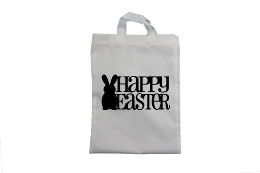 Happy Easter, Bunny Silhouette - Easter Bag - BuyAbility South Africa