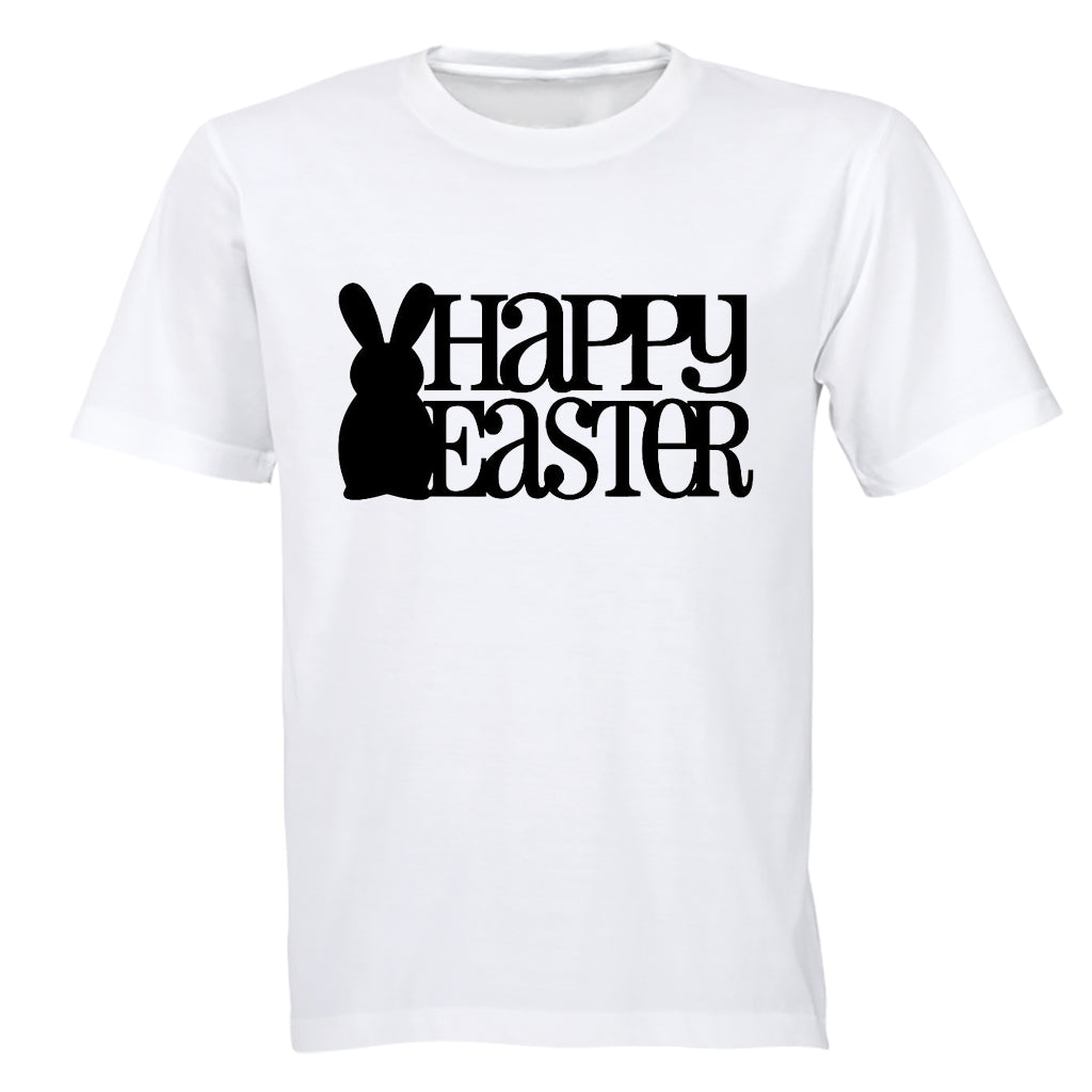 Happy Easter - Bunny Silhouette - Kids T-Shirt - BuyAbility South Africa