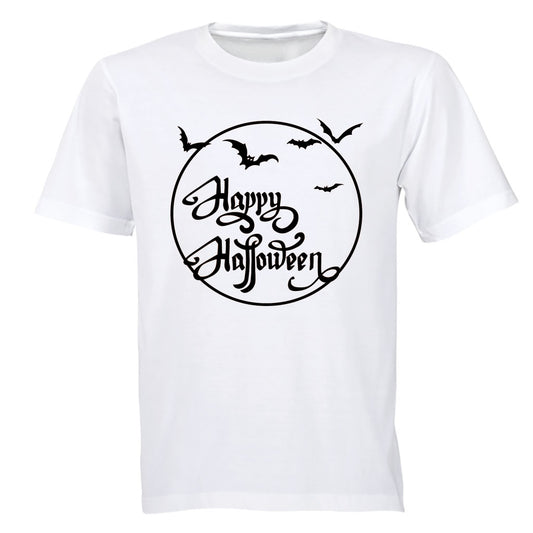 Happy Halloween - Circular Design - Kids T-Shirt - BuyAbility South Africa