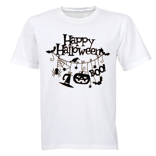 Happy Halloween - Decoration Design - Kids T-Shirt - BuyAbility South Africa