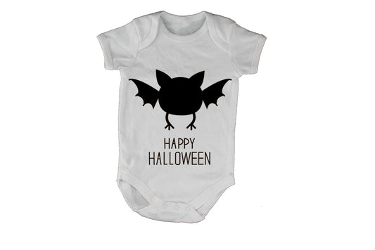 Happy Halloween - Cute Bat - Baby Grow - BuyAbility South Africa