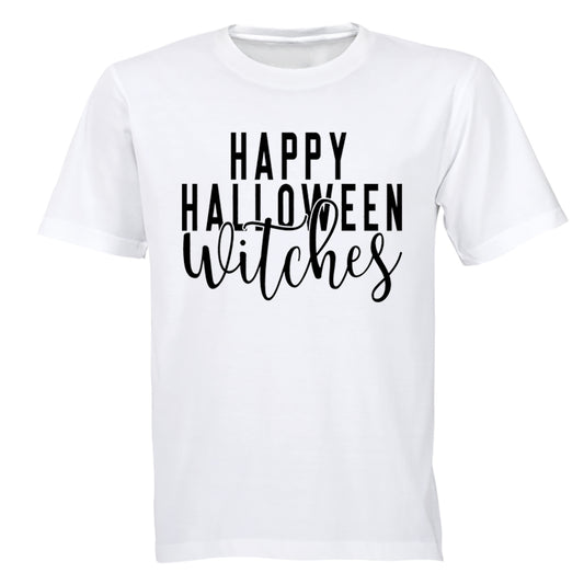 Happy Halloween Witches - Adults - T-Shirt - BuyAbility South Africa