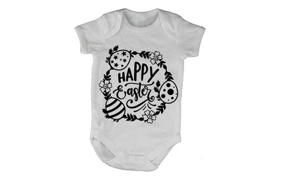 Happy Easter, Circular - Baby Grow - BuyAbility South Africa