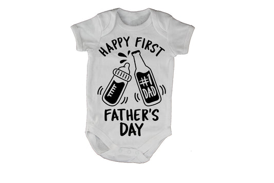 Happy First Father's Day - Baby Grow - BuyAbility South Africa