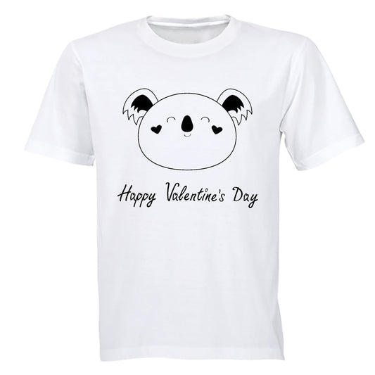 Happy Valentines Day - Koala - Adults - T-Shirt - BuyAbility South Africa