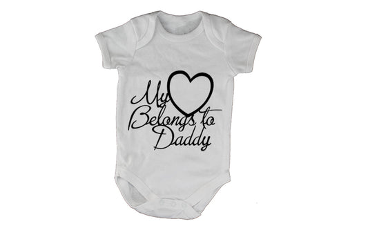 Heart Belongs To Daddy - Baby Grow - BuyAbility South Africa