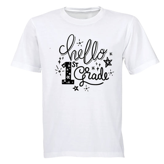 Hello 1st Grade - Kids T-Shirt - BuyAbility South Africa