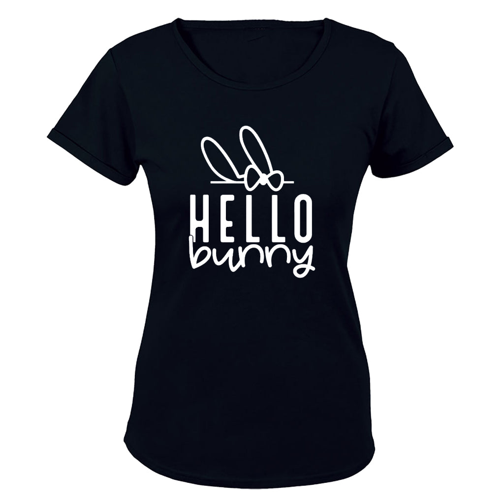 Hello Bunny - Easter - Ladies - T-Shirt - BuyAbility South Africa