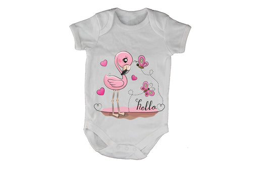 Hello Flamingo - Baby Grow - BuyAbility South Africa