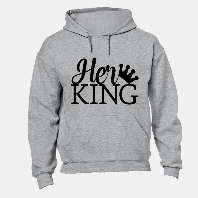 Her King - Merged Design - Hoodie - BuyAbility South Africa